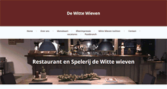 Desktop Screenshot of dewittewieven.nl